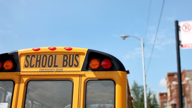 PHOTO: Clayton County neighborhood said a gunman was aiming for children who were getting on a school bus.