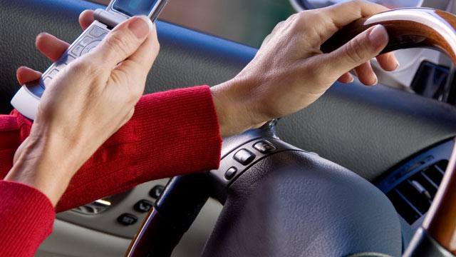 PHOTO: Nearly two out of every 10 drivers and half of drivers ages 21 to 24 said they are texting while driving, according to a NHTSA survey released last week.
