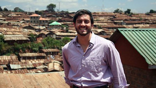 PHOTO: Rye Barcott in Kibera, Kenya