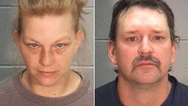 PHOTO: Jenna Elizabeth Danish and Thomas Jay Williams Jr. mugshots