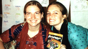 PHOTO Maryland 28-year-old Jess Smochek, left, was gang raped in Bangladesh by a group of young men after she says Peace Corps officials in the country ignored her pleas to re-locate her. She?s pictured here with a fellow Peace Corps volunteer