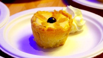 PHOTO: The black bottom lemon cream pie from "The Blue Stove."