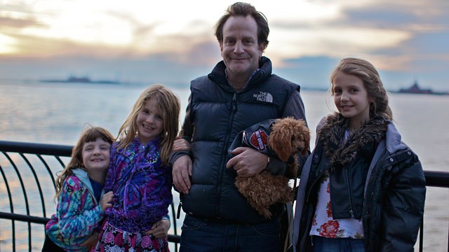 PHOTO: Matthew Badger's young daughters, Lily, 9, and Sarah and Grace, 7-year-old twins, all perished in a fire at their mother's house on Christmas Day 2011.