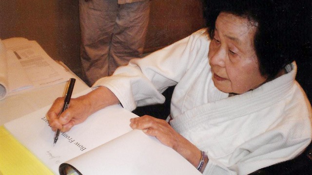 PHOTO: Sensei Fukuda