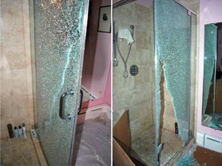 Tempered Glass Dangers: Glass Shower Doors Can Shatter Suddenly