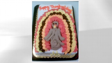 PHOTO: A Thanksgiving cake catastrophe is shown here from CakeWrecks.com.