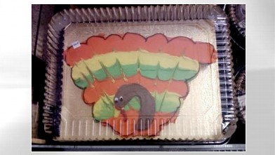 PHOTO: A Thanksgiving cake catastrophe is shown here from CakeWrecks.com.