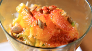 PHOTO Jicama salad by chef Jose Garces.