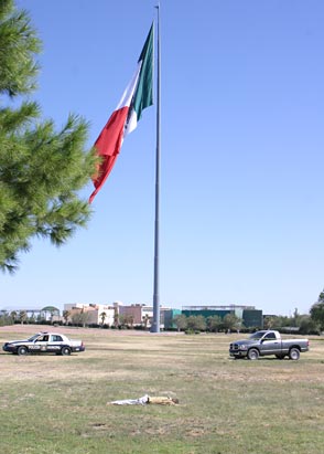 Photo: Mexican border violence