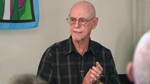 PHOTO Pastor Dick Witherow, 77, preaches to his congregation at ?Miracle Village,? a religious-based safe haven for sex offenders.