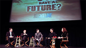 "Nightline" face-off, ?Does God Have a Future,?