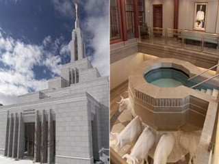 Unprecedented access inside a Mormon Temple shows glimpse of controversial religion.