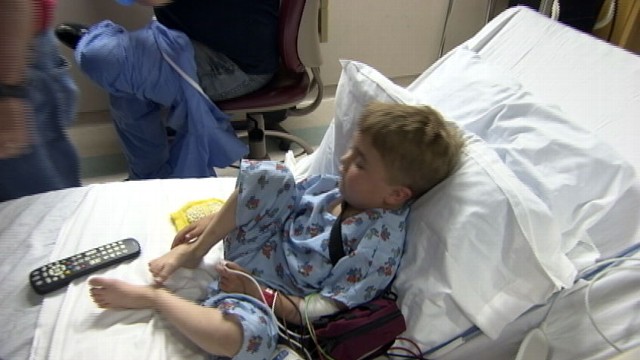 VIDEO: Months after Colter Meinart's first transplanted heart failed, he got another.