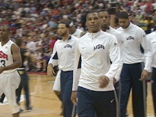 Watch: U.S. Olympic NBA Team Goes for Gold