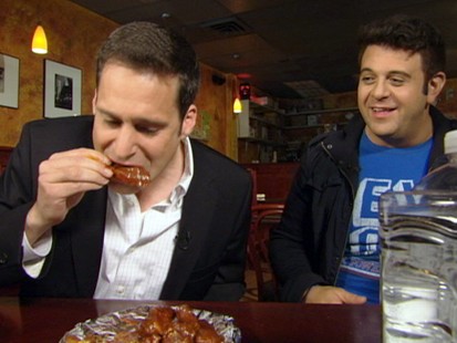 VIDEO: John Berman Takes on Spicy Wings