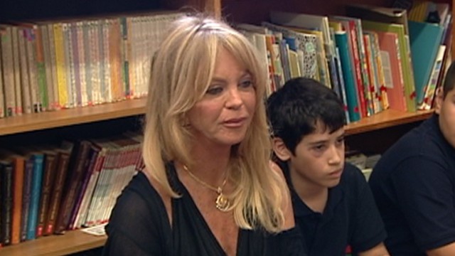 Goldie Hawns Therapy for Stressed Kids