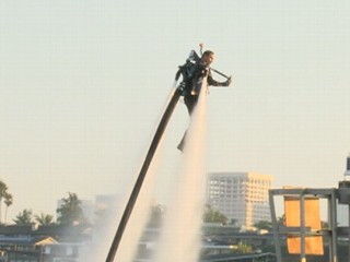 Watch: Rocket Man: World Record for JetLev Flight