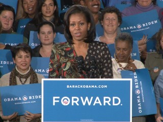 Watch: Michelle Obama on Role in President's Campaign