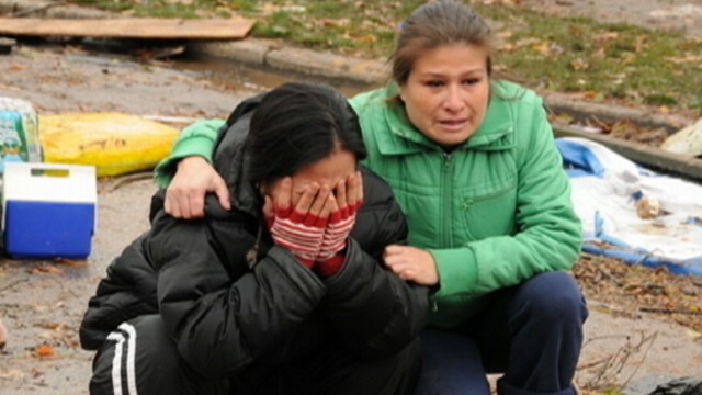 Sandy-Ravaged Staten Island: Floods, Fire