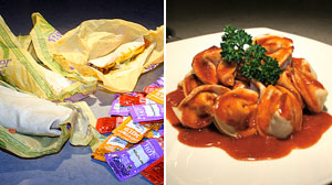 Taco Bell Burrito Supreme and Taco Bellini