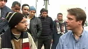 Photo: Terry Moran in Egypt