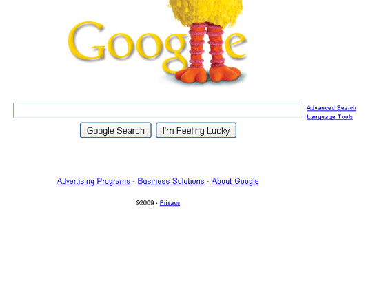 Sesame Street 40th Anniversary google