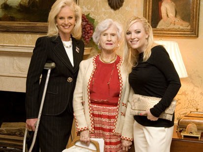 meghan mccain fat. Meghan McCain with her mother