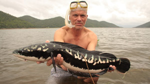 River Monsters Host Tries New York Luck