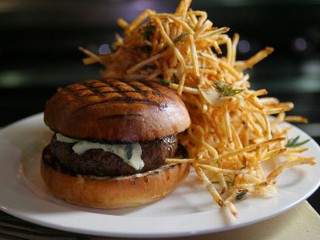 The Spotted Pig burger