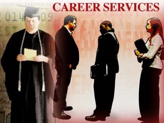 Jobless Vie with Undergrads for Career Services
