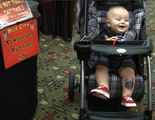  tattoo enthusiasts were welcome at the Phoenix event. (Nathan O'Neal/ABC 