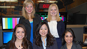 Photo: The ABC News on Campus spring 2011 University of Texas bureau.