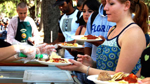Krishna lunch at the University of Florida