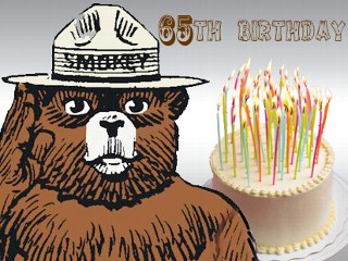 Smokey the Bear 65th Birthday.