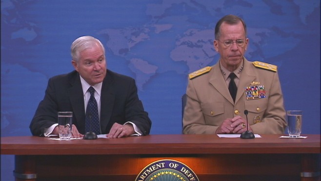 VIDEO of Gates and Mullen Weighing in on Change of Command