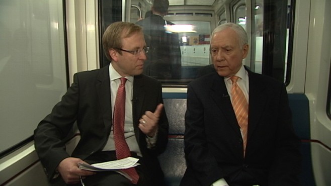 Video of Senator Orrin Hatch on ABCs Subway Series