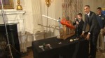 VIDEO: Marshmallows Away! Obama Tests New Air Cannon