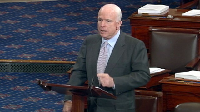 VIDEO: On the Senate floor, John McCain urges the U.S. to take action against Assad.