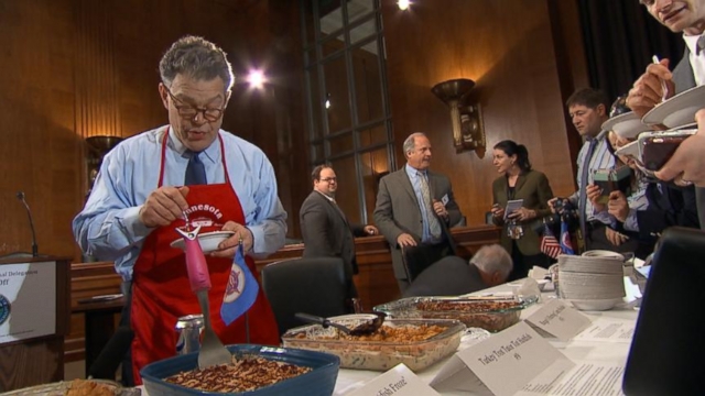 VIDEO: Ready, Set, Cook! Al Franken Brings Minnesota Hotdishes to D.C.