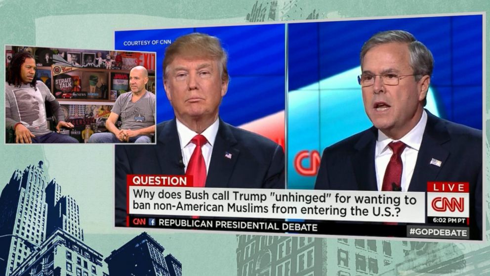 VIDEO: Strait Talk: Jeb Bush Stands Up to GOP Bully Donald Trump