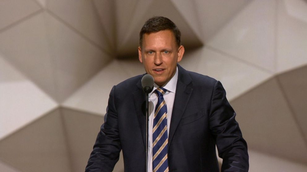 VIDEO: Peter Thiel: Im Proud to Be Gay, Im Proud to Be a Republican