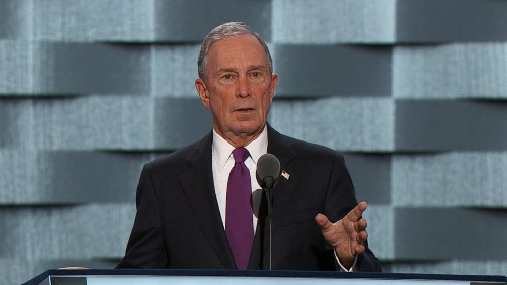 WATCH:  Michael Bloomberg Says It's 'Imperative' That Hillary Clinton Be Elected