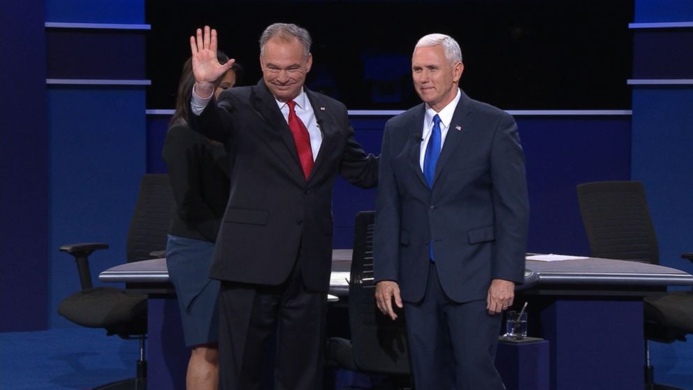 VIDEO: Sen. Tim Kaine and Gov. Mike Pence debated at Longwood University in Farmville, Virginia.