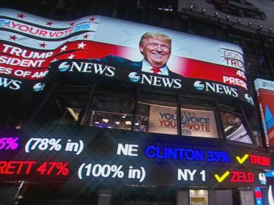 WATCH: Donald Trump, Hillary Clinton, President Obama React to 2016 Election Results
