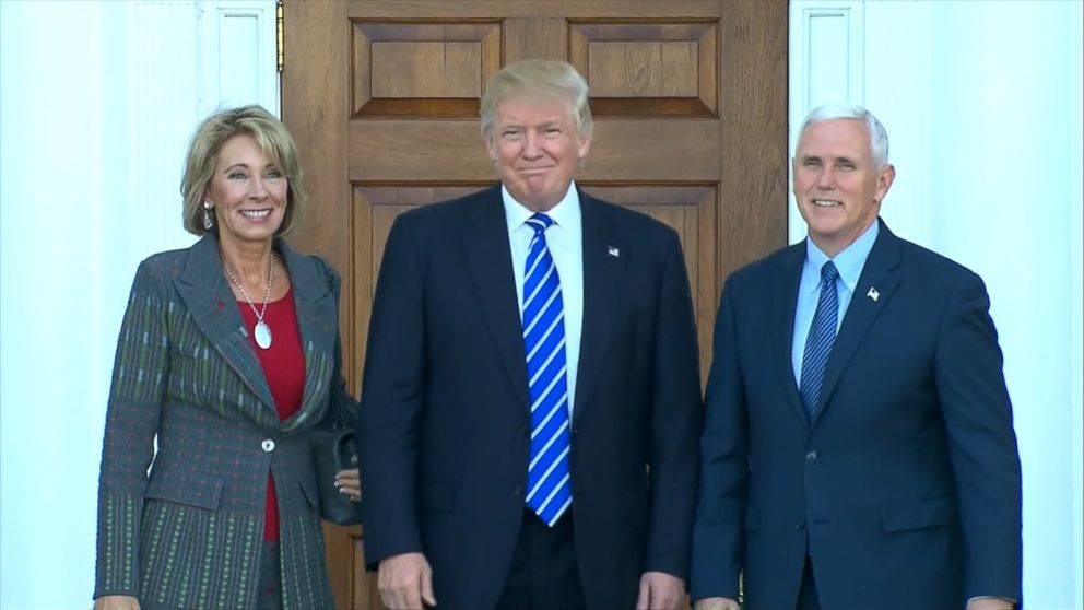 WATCH:  Trump Picks Betsy DeVos for Education Secretary