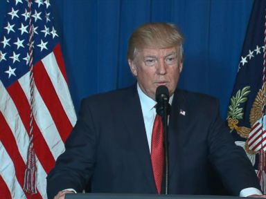 WATCH: Trump delivers statement following US military strike on Syria
