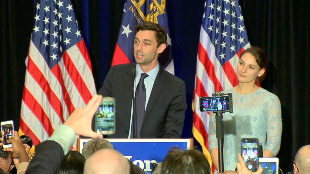 Democrat Jon Ossoff gives concession speech after losing