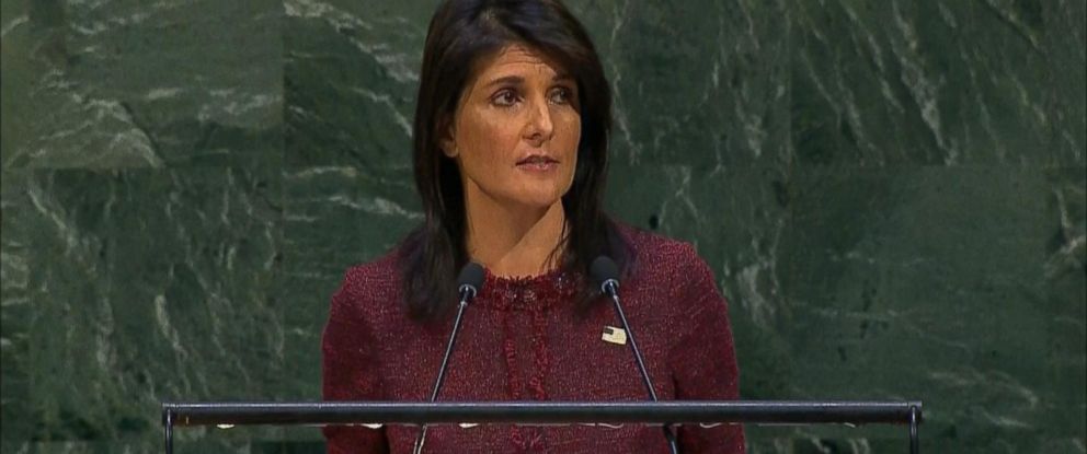 VIDEO: The ambassador called the United Nations "a hostile place to the state of Israel."
