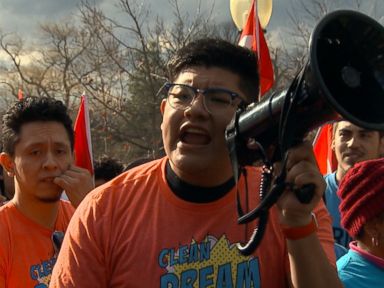 WATCH: Protesters gather on Capitol Hill after government shutdown ends with no resolution for DACA