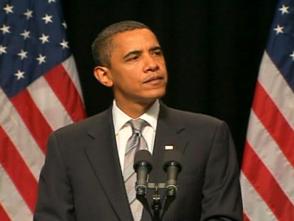 Video of President Obama touting the new G.I. bill.
